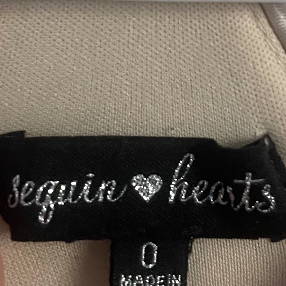 Sequin Heart Sheath Dress - Picture 13 of 14